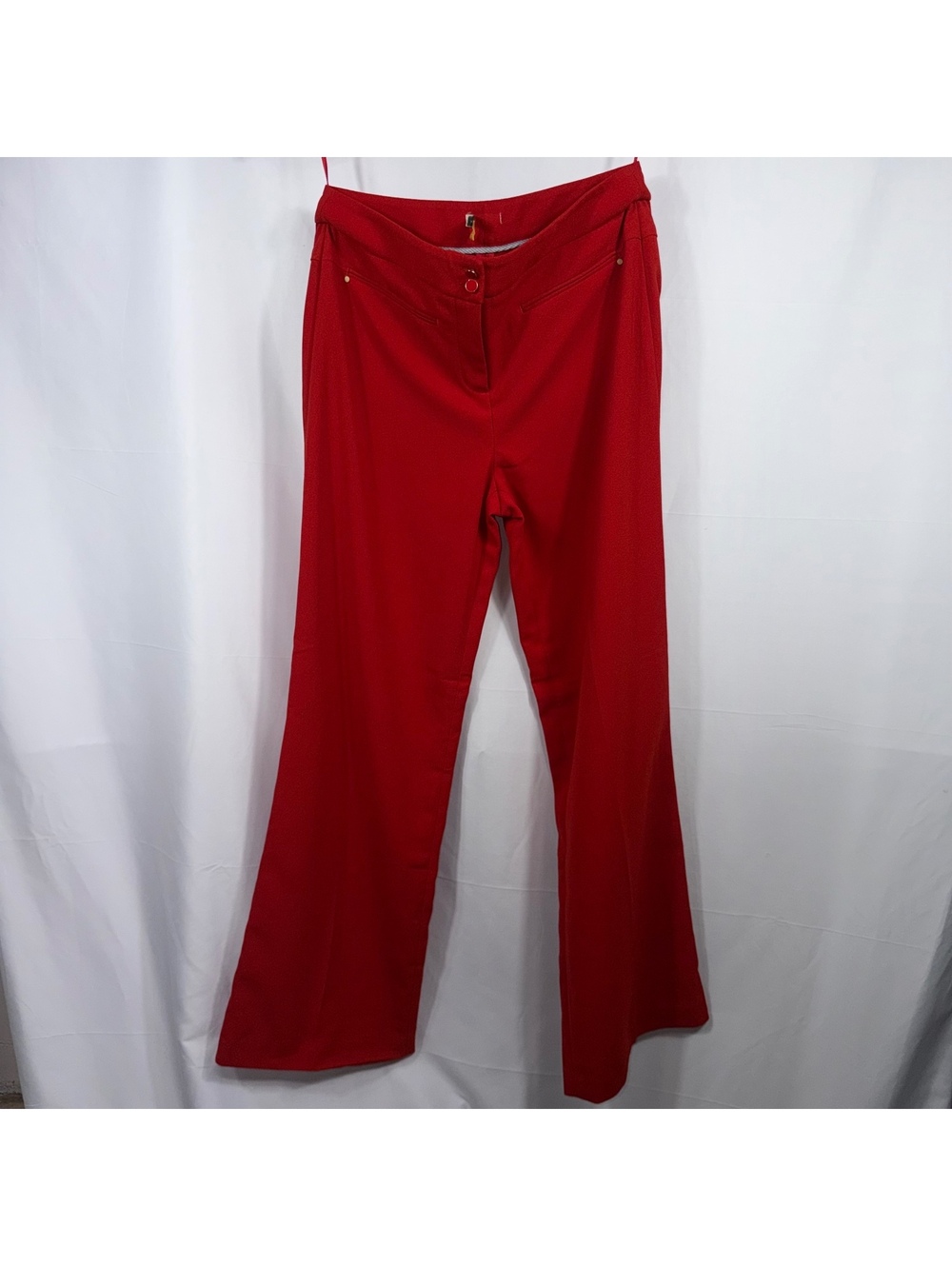 Leifsdottir Red Wide Leg Dress Pants Women’s Size 8